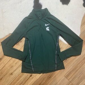 Nike Michigan State Spartans 1/4 Zip Pullover